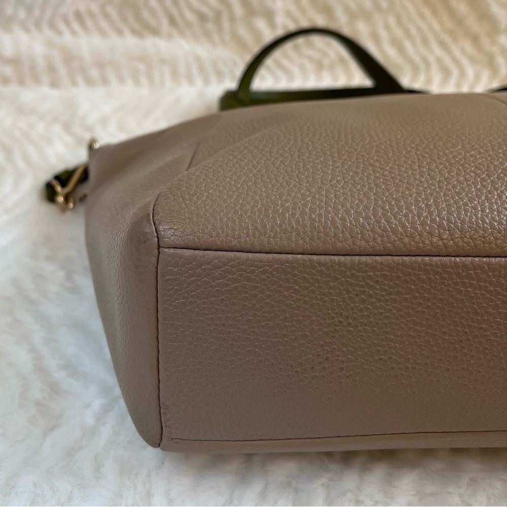 Coach Prairie Satchel Crossbody Nude Pebbled
Leather Authentic Handbag - Picture 12 of 13